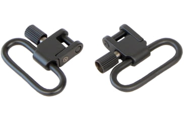 Image of Bulldog Cases &amp; Vaults Deluxe Locking Swivel Set, 1in, Black, BD880