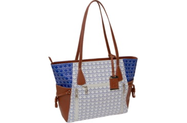 Image of Bulldog Cases &amp; Vaults Tote Style Purse w/ Holster, White, BDP-086