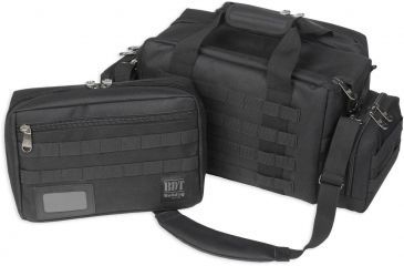 Image of Bulldog Cases &amp; Vaults X-Large MOLLE Tactical Range Bag, Black, BDT930B