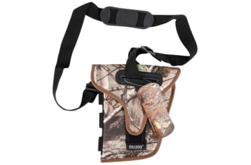 Image of Bulldog Cases &amp; Vaults Bandolier Shoulder Holster, Revolver w/wo Scope, 5.50-6.50in Barrel, Ambidextrous, Realtree APHD, DCBAN6