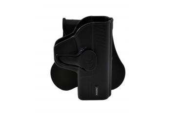 Image of Bulldog Cases &amp; Vaults RRSWMPC Rapid Release S&amp;W M&amp;P Compact Polymer Black RR-SWMPC