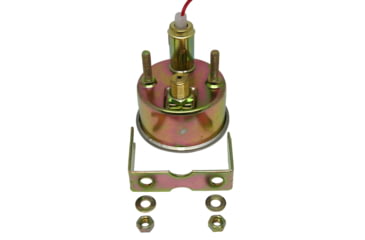 Image of Bulldog Winch 0-150PSI Air Pressure Gauge, 2in, Mechanical, Lighted, 42054B