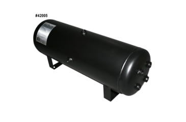 Image of Bulldog Winch 2.5 Gallon Air Tank with 10 Bungs, Black, 42005