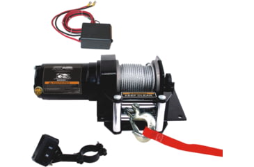 Image of Bulldog Winch 2000lb ATV Winch w/ 50ft Wire Rope, Roller Fairlead, 15001