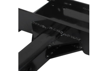 Image of Bulldog Winch 2X2in Receiver Mount Truck, 10X4.5in HD Welded, Black, 20011