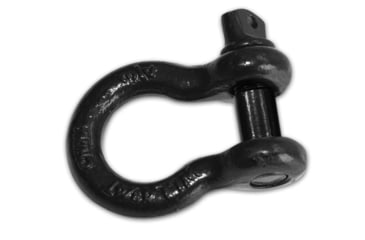 Image of Bulldog Winch 3/4in Shackle 9.5K WLL, Black Powder Coat, Black, 20150