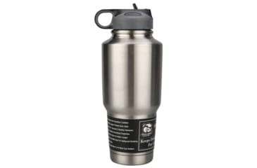 Image of Bulldog Winch 30Oz 304 Stainless Steel Tumbler, Double Wall with Screw-On Flip-Up Straw Lid, Clean, 80052