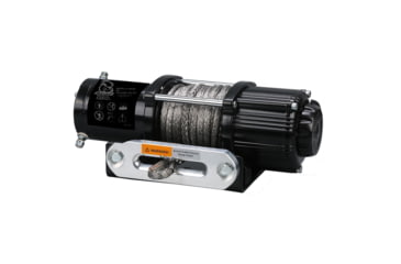 Image of Bulldog Winch 3500lb UTV/Utility Winch w/ 50ft Synthetic Rope, Aluminum Hawse Fairlead, 15013