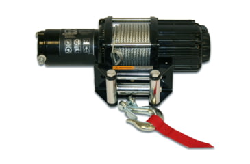 Image of Bulldog Winch 3500lb UTV/Utility Winch w/ 50ft Wire Rope, Roller Fairlead, 15005