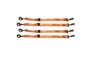 Image of Bulldog Winch 4Pc Cambuckle Strap Set, 2X60in HD, Orange, 20303
