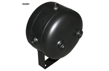 Image of Bulldog Winch 0.5 Gallon Air Tank with 8 Bungs, Black, 42001