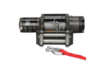 Image of Bulldog Winch 6000lb Powersports Winch, 55ft Wire Rope, Roller Fairlead, 15022