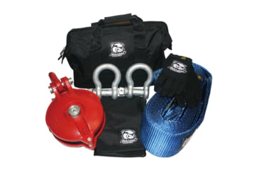 Image of Bulldog Winch 7Pc 16000lb WLL Rigging Kit, Black, 20196