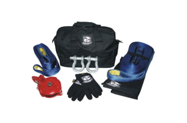 Image of Bulldog Winch 8Pc 9000lb WLL Rigging Kit, Black, 20074