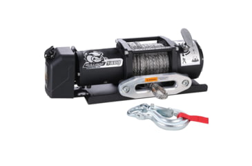 Image of Bulldog Winch 9800lb Trailer Winch, Synthetic Rope, 10062