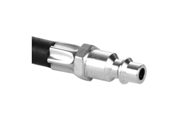 Image of Bulldog Winch Adapter Hose for 41000, 12in Rubber to Style M Quick Connect, Black, 42076