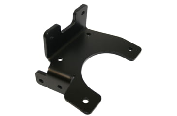 Image of Bulldog Winch Bracket, Jk Vacuum Canister Relocation, Black, 20210