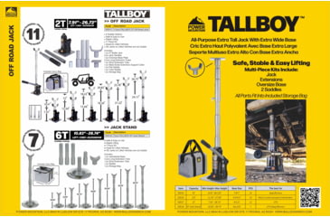 Image of Bulldog Winch 12pc TallBoy Off Road Jack 12T