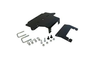 Image of Bulldog Winch Honda Pioneer 500 Winch Mount, Steel, Black, 15183