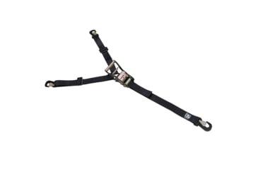 Image of Bulldog Winch Horizontal Tire Ratcheting Y Tie-Down Strap, Black, 20363
