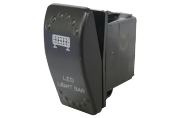 Image of Bulldog Winch LED Light Bar Rocker Switch, White, 20260