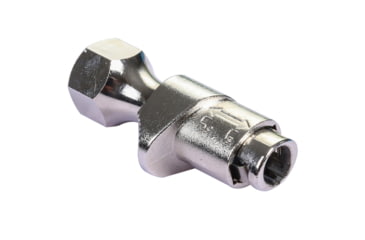 Image of Bulldog Winch Locking Air Chuck, 1/4in NPT, Silver, 42083