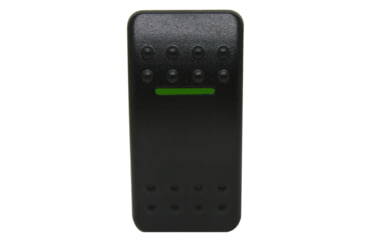 Image of Bulldog Winch Momentary Rocker Switch, Replacement for 20266, Black, 20374