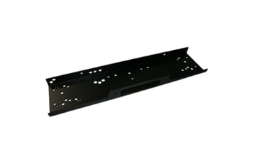 Image of Bulldog Winch Mounting Plate Alpha/Large Truck Winches, Black, 20295