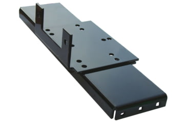 Image of Bulldog Winch Polaris Ranger Winch Mount - Custom 1, Black, 15163