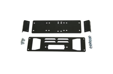 Image of Bulldog Winch Polaris Ranger Winch Mount - Custom 2, Black, 15111