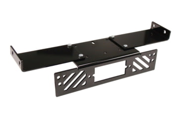 Image of Bulldog Winch Polaris Ranger Winch Mount for Ranger 400, Ev, 500, 800 Midsize, Black, 15165