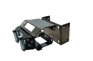 Image of Bulldog Winch Polaris Sportsman Winch Mount for Sportsman 400, 500, 550, 850, Scrambler 850, Black, 15151