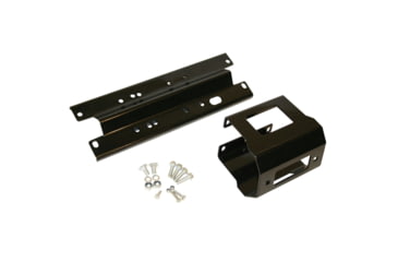 Image of Bulldog Winch Polaris Sportsman Winch Mount for Sportsman 600 and 700, Black, 15104