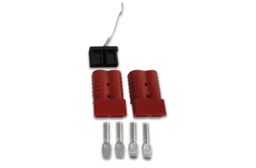Image of Bulldog Winch Quick Connect Set 350A, 1/0 AWG, w/ Dust Cover, 20172