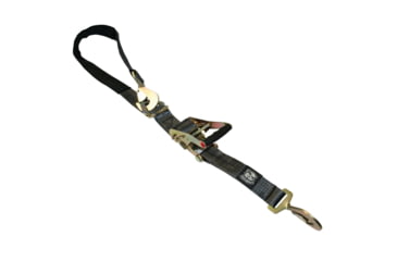 Image of Bulldog Winch Ratcheting Axle Strap, 2inx10ft 10k BS, Black, 20229