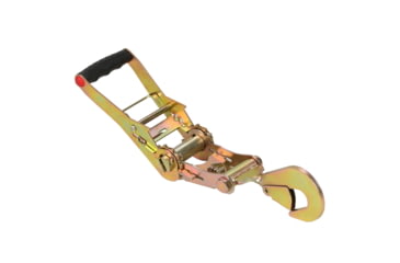 Image of Bulldog Winch Ratcheting Tie Down Strap 2in X 8ft 10K BS, Black, 20325