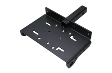Image of Bulldog Winch Receiver Mount - Utility Winch 1-1/4inx1-1/4in, Black, 20316