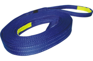 Image of Bulldog Winch Recovery Strap 2in X 30ft, 20,000lb BS Polyester, Black, 20014
