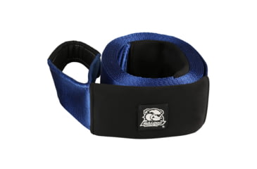 Image of Bulldog Winch Recovery Strap 6in X 30ft, 60,000lb BS Polyester, Black, 20032