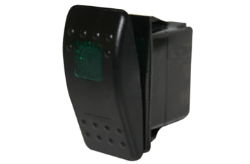 Image of Bulldog Winch Rocker Switch-ON/OFF 5-Pin, Green, 20257
