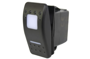 Image of Bulldog Winch Rocker Switch-ON/OFF 5-Pin, White, 20255