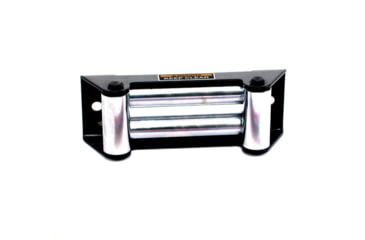 Image of Bulldog Winch Roller Fairlead, 10in Truck Value, Black Powder Coat, Black, 30003