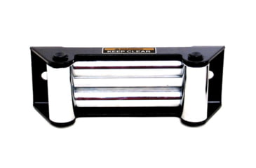 Image of Bulldog Winch Roller Fairlead, 8in Mount, Black, 20022