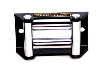 Image of Bulldog Winch Roller Fairlead, ATV with 109mm Mount, Black, 20001
