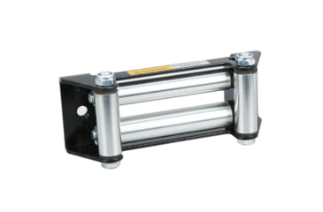 Image of Bulldog Winch Roller Fairlead, Powersports 165mm Mount, Black, 20059