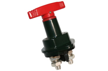 Image of Bulldog Winch Shut-Off Switch 500A HD Metal Housing, Black, 20248
