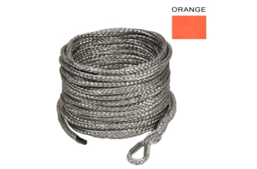 Image of Bulldog Winch Synthetic Rope 4.8mm x 50ft - Orange, 20185-OR