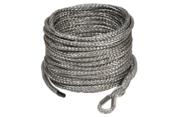 Image of Bulldog Winch Synthetic Rope 4.8mm x 50ft - Grey, 20185