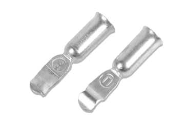 Image of Bulldog Winch Terminals 175A X 4AWG, 1pr, Silver, 20164