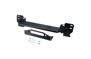 Image of Bulldog Winch Toyota Tacoma Gen III 2016-2019 Winch Mount, Black E-Coated Finish, Black, 23001